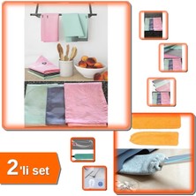 Özgürce 3'lü Mikrofiber Temizlik Bezi ve Sihirli Mikrofiber Toz Alma Seti
