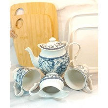 Feyza Design Porselen Demlik ile Çay Keyfinize Şıklık ve Zarafet Katın