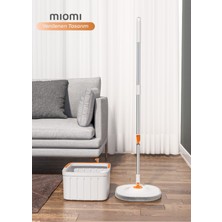 Özgürce Yedek Moplu Otomatik Temizlik Seti, Temiz ve Kirli Su Ayırıcı, Yenilenen Tasarım