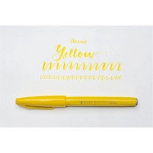 Pentel Brush Sign Fırça Uçlu Keçeli Kalem SES15C Yellow