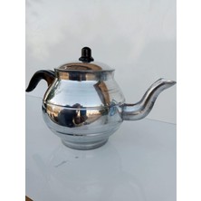 Feyza Design Şık Aluminyum Tombik Demlik, Çay Demleme Için Mükemmel Seçenek