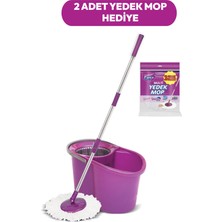 Özgürce Pratik Otomatik Temizlik Seti ve 2'li Yedek Mop Paketi