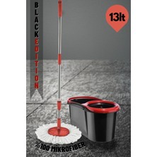 Özgürce Turbo Star Black Edition Döner Başlıklı Temizlik Seti, 13 Lt, Üstün Performans