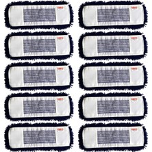 Özgürce Yedek Orlon Mop 60CM, 10'lu Paket, Toz ve Kir Temizleme Kolaylığı