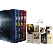 Ephesus Yayınları Yaralasar Serisi Seti 4 Kitap Ciltli Kutulu ve Mir 1 Hediyeli Kutu Ciltli