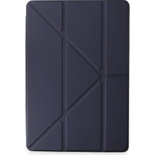 Hayat Store Huawei Honor Pad 9 Kılıf Kalemlikli Mars Tablet Kılıfı - Lacivert