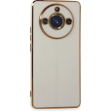 Hayat Store Realme 11 Pro Kılıf Volet Silikon - Beyaz