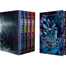 Ephesus Yayınları Yaralasar Serisi Seti 4 Kitap Ciltli Kutulu ve Ötanazi Okulu 1 Yan Boyamalı Ciltli