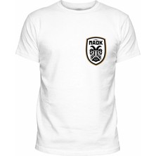 Efendioğlu Design Kısa Kollu Paok Küçük Baskılı Pamuklu Çocuk T-Shirt