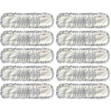Özgürce Yüksek Emicilikli Mikrofiber Mop Seti 80CM, 10'lu Paket