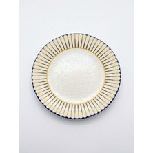 altabi Seramik Tatlı Tabağı Dijital Baskılı Desen 6’lı Set 17 cm Şık Dekoratif