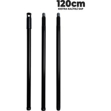 Özgürce 120 cm 3 Parça Demonte Sap, Tüm Başlıklarla Uyumlu, Standart Giriş, Sıkıştırmalı, Vidalı