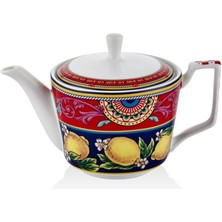 Feyza Design Şık Citrus Demlik 21X12X13 Cm, Pratik ve Kullanışlı Tasarım