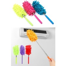 Özgürce Pratik Teleskopik Mikrofiber Toz Toplama Fırçası, Uzayabilen Temizlik Aleti