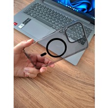 Epro iPhone 16 Pro Max Uyumlu Magsafe Şarj Özellikli Kamera Koruma Çıkıntılı Sararmaz Sert Mika Kılıf