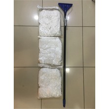 Özgürce Pratik Temizlik Arabası ve 3 Mikrofiber Yedek Uç Seti