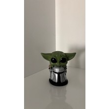 Özel Yapım Baby Yoda Mandalorian 3D Figür Biblo