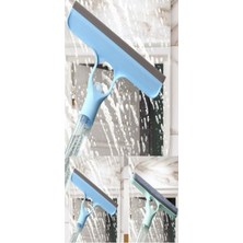 Özgürce 4'ü 1 Arada Pratik Cam Temizleme Aparatı, Sprey, Fırça ve Çekçekli