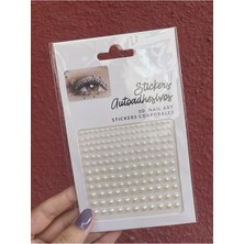 My Vintage 2 Paket 230 Adet Krem Inci Yüz, Vücut, Saç Stickeri Kendinden Yapışkanlı Boy Boy