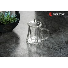 Feyza Design Borosilikat Cam Demlik ile Çay Keyfi Için Şık ve Dayanıklı Tasarım