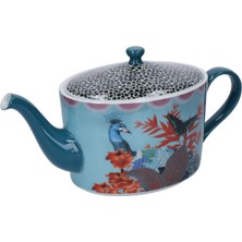 Feyza Design Şeffaf Porselen Çaydanlık, 1,1 Litre, Zarif ve Fonksiyonel Tasarım