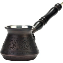 Feyza Design El Işçiliği Bakır Cezve, Türk Kahvesi ve Bitki Çayı Demleme