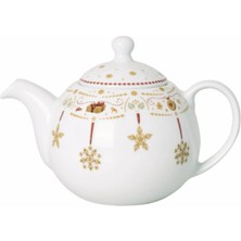 Feyza Design Büyük 1l Çay Demliği, Şık ve Dayanıklı Tasarım, Pratik Kullanım
