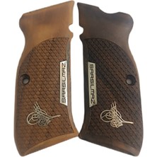 Sözler Savunma SARSILMAZ KILINÇ 2000 MEGA VE SARSILMAZ K11 UYUMLU AHŞAP KABZE