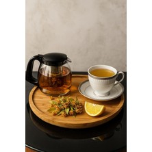 Feyza Design Cam Demlik Süzgeçli Kış ve Bitki Çayı Demleme 700ML