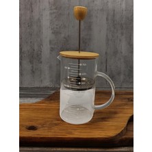 Feyza Design Cam French Press 700 Ml, Şık ve Dayanıklı Kahve Demleme Aracı