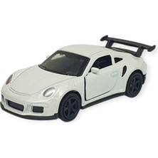 Hayat Store Çek Bırak Metal Küçük Arabalar 8 cm - 6411A-7 - Beyaz (Lisinya)