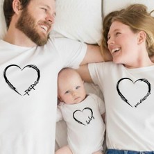 Etoile Studio Kalpler Siyah Beyaz Aile Kombin Tişörtü | Aile Tişört – Unisex Oversize Bilgilerinizi Iletiniz