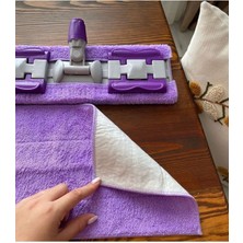 Özgürce 2 Adet Mandallı Mop Yedek Bezi Seti, Temizlik Için Ideal