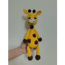 Masal Gurumi Sevimli Zürafa Amigurumi Oyuncak Uyku Arkadaşı Oyun Arkadaşı