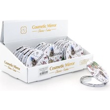 Hayat Store Taşlı Istanbul Tasarımı El Aynası Ince ALK2476A - Lisinya