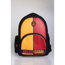 "dekomus Cep Defteri Hediyeli" Yeni Sezon Lisanslı Galatasaray Çubuklu Okul Çantası