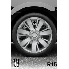 Whigor Fiat Sedici 15 Inç Jant Kapağı (4 Adet) Gri G113
