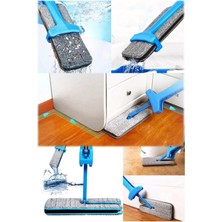 Özgürce Çift Taraflı Teleskobik Islak Kuru Mop Paspas