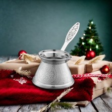 Feyza Design 6 Kişilik Inox Uyumu Döküm Cezve, Sağlam ve Şık Tasarım
