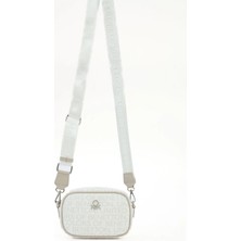 United Colors Of Benetton Kadın Kol Çantası Beyaz-Taş BNT1791