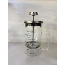 Feyza Design 350 ml French Press, Borosilikat Cam, Bitki Çayı ve Filtre Kahve Demleme