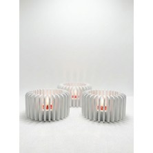 Filament Baba Modern Dekoratif Mumluk 3'lü Set(Mumluk Hediyeli) – Şık Masa & Salon Dekoru