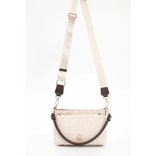 United Colors Of Benetton Kadın Kol Çantası Bej-Kahve BNT1793