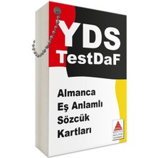 Hayat Store Delta Kültür Almanca Eşanlamlı Sözcük Kartları / Yds Testdaf