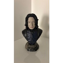 Özel Yapım Harry Potter Severus Snape 3D Büst Biblo