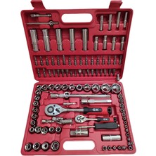 Gk 108 Parça Lokma Takımı Seti ''1/2 ve 1/4" 32 Diş