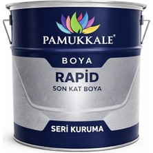 Pamukkale 1472 Rapid Endüstriyel Boya 30-40 Gloss 15 kg Gri Ral 7012
