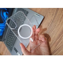 Epro iPhone 16 Uyumlu Magsafe Şarj Özellikli Kamera Koruma Çıkıntılı Sararmaz Sert Mika Kılıf