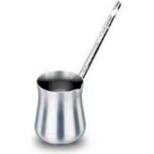 Feyza Design Paslanmaz Çelik Cezve, 3 Fincan Kapasiteli, Şık ve Dayanıklı Tasarım