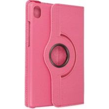 Hayat Store Samsung Galaxy X510 Tab S9 Fe 11 Kılıf 360 Tablet Deri Kılıf - Pembe